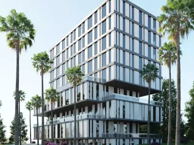 residential building 3D model