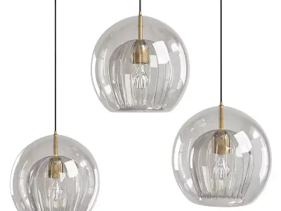 LET GLASS METAL Low-poly 3D model