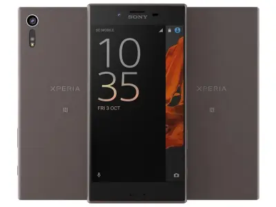 Sony Xperia XZ All Colors 3D model