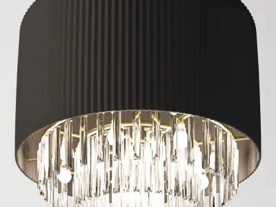 Luxurious Ceiling Lamp 3D model