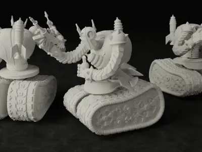 ARMY ROBOT 3D print model