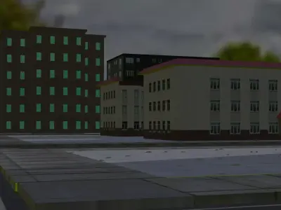 Game Ready Fps Map Free 3D model