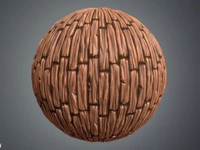 Stylized Wood Vol 32 - Hand Painted Texture Texture