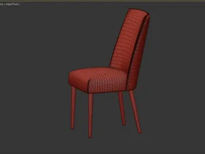 chair Misty 3D model