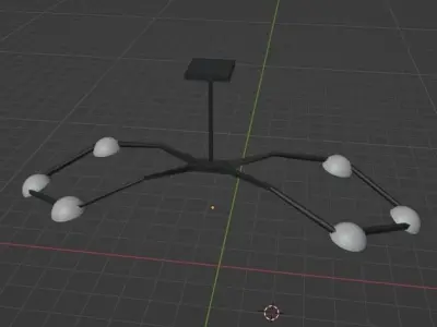 light 3D model 14