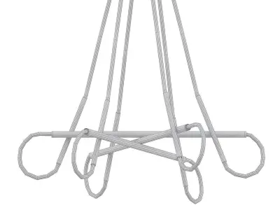 Flow Chandelier 3D model