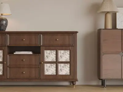 Storage cabinet 3D model