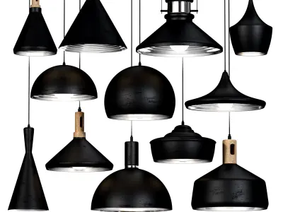 Pendant Lights Kitchen 3D model