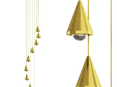 Bell 9 Hanging lamp  3D model