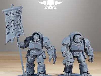 Socratis Vanguard 3D print model