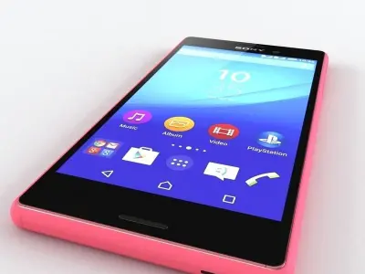sony xperia m4 aqua dual 3D model