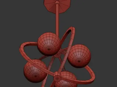 Piltz Satin Brass 22 3D model