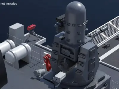  Phalanx CIWS Block 1B Naval Turret 