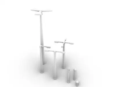 Exterior Lamp Pack 3D print model