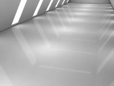 Sci Fi Tunnel 3D model 42