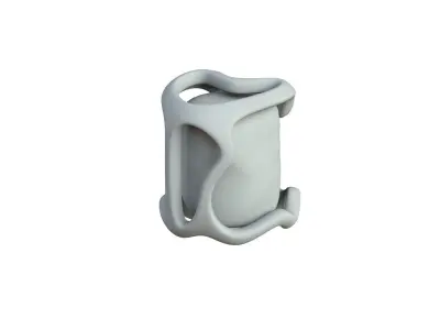 SciFi Shape Object Low Poly 14 Low-poly 3D model