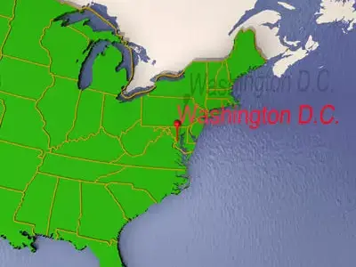 washington dc 3D model