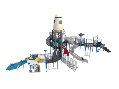 Playground for children 3D model