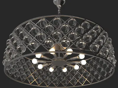 Tipothy Oulton Lamp Zig Zag 110 3D model