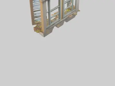 Cartoon Window model 3D model