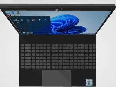 Microsoft Surface Pro 8 with Windows 11 3D model