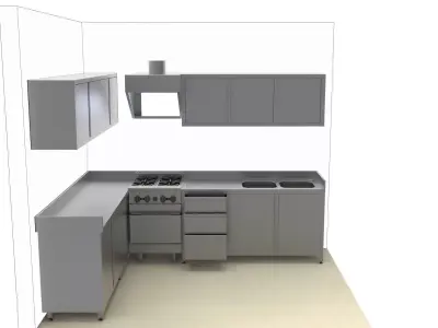 KITCHEN 94 3D model