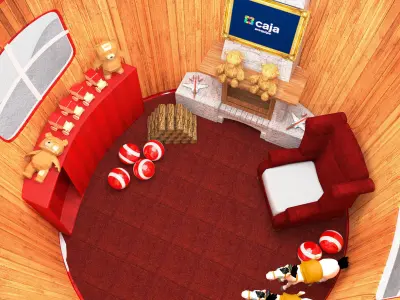 The house of Santa Clause 3D model