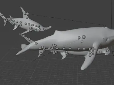 Underwater World Low-poly 3D model purchase