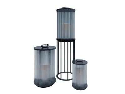 Ambient Line Lantern  3D model