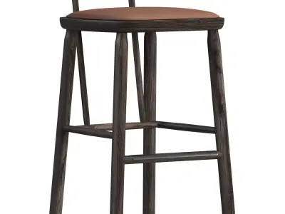 Oiseau Kitchen Stool 3D model