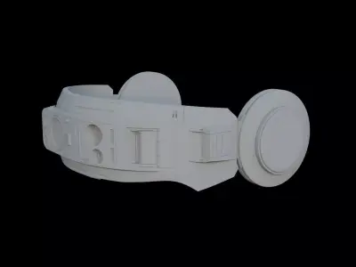 Sci-Fi - Soldier Equipment Elements 3D model