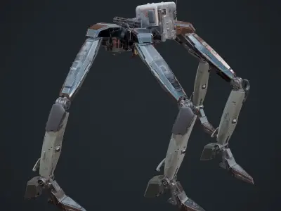 scifi-model532 star wars sci - fi robot 3D model