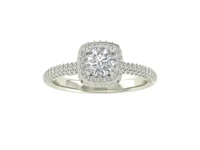 Women Ring  Render 3dm STL OBJ FBX TXT Details 3D print model 6