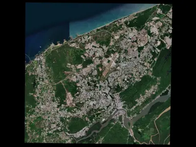 Bandar Seri Begawan - Brunei 3D model