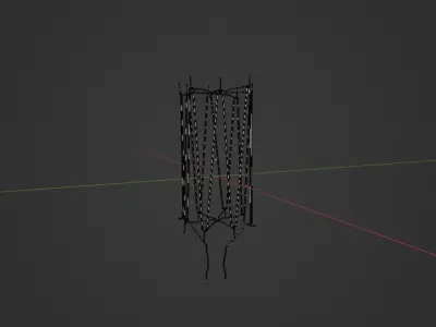 Edison Lightbulb Diamond Shaped  3D model