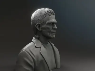 Boris Karloff - Frankenstein s monster - Frankenstein 1931 3D print model