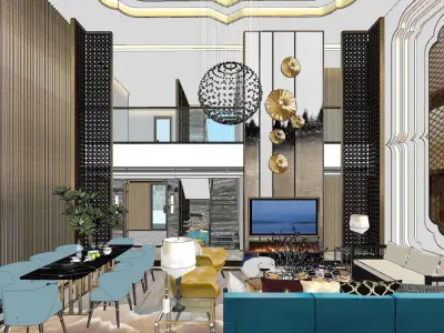 Modern Loft 3D model