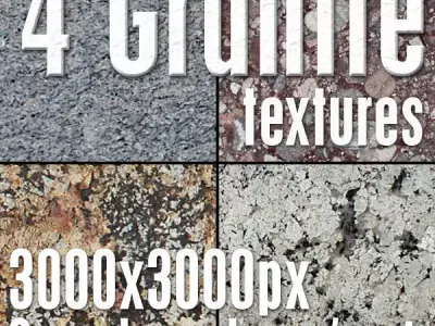 4 High Res Seamless Granite Textures Vol02 part4 Texture