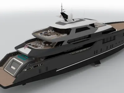 Candice Yacht 3D model