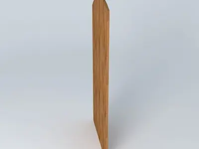 Wooden door  Free 3D model purchase