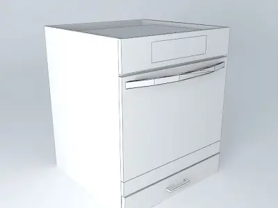Kitchen cabinet 3D model