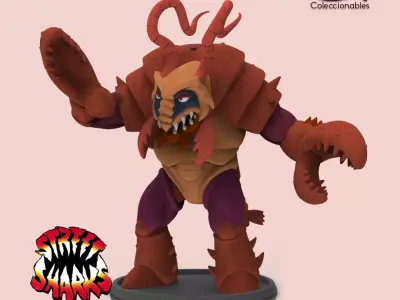 Street Sharks Villains - Slobster 3D print model