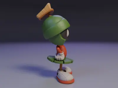 Marvin the Martian 3D print model