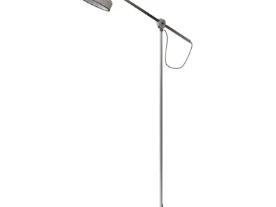 RANARP RANARP Floor  reading lamp off-white 3D model