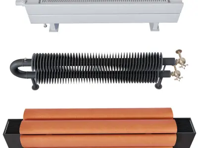 Radiators heat exchangers 3D model