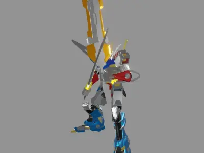 The Mecha Attacker 23 3D model