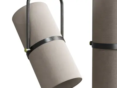 OSCAR 2 LIGHT  pendant light Low-poly 3D model