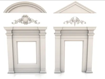 Classic windows 3D model