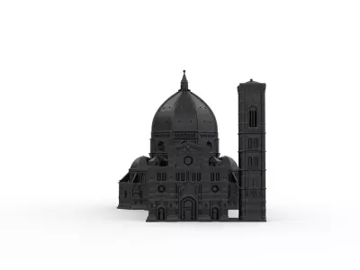 Duomo Florence Cathedral 3D print model