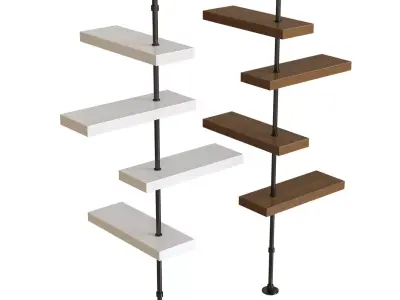 Domino Expo Column Bookcase 3D model